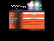 Tablet Screenshot of orogenimaging.com